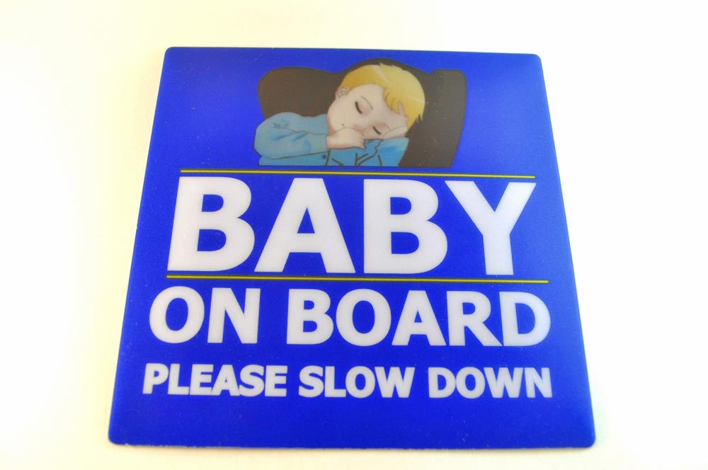 Baby on Board Driver LitPlates