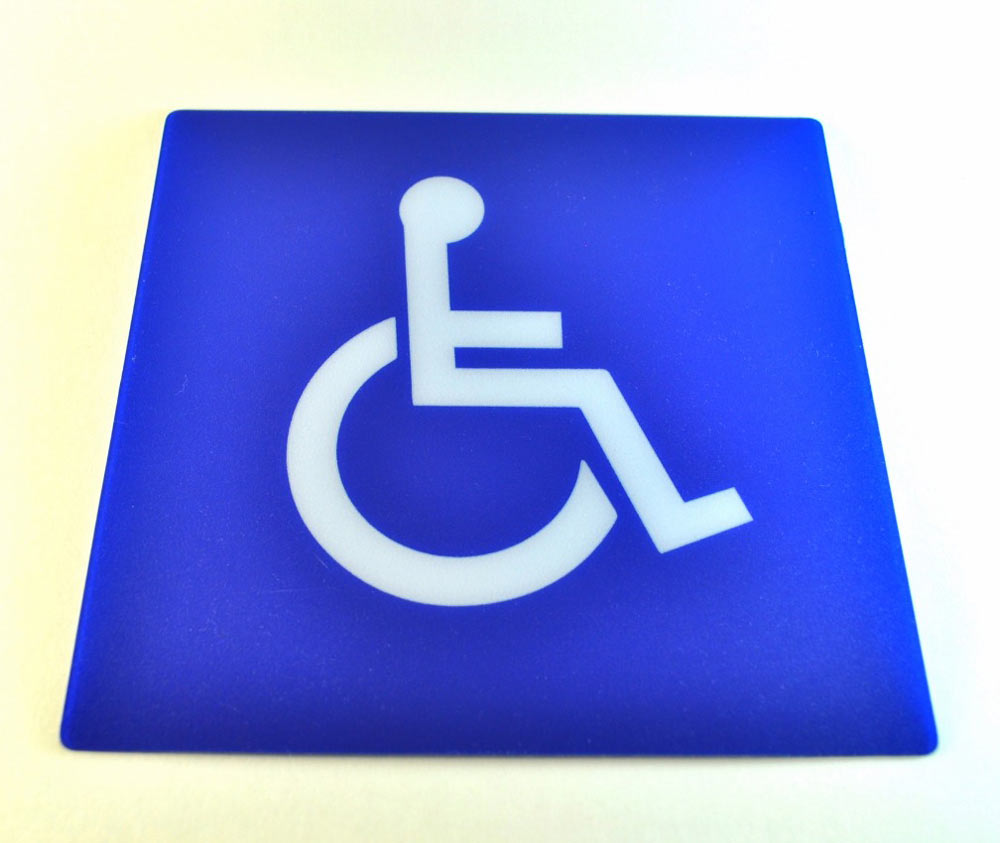 Wheelchair icon- LitPlates