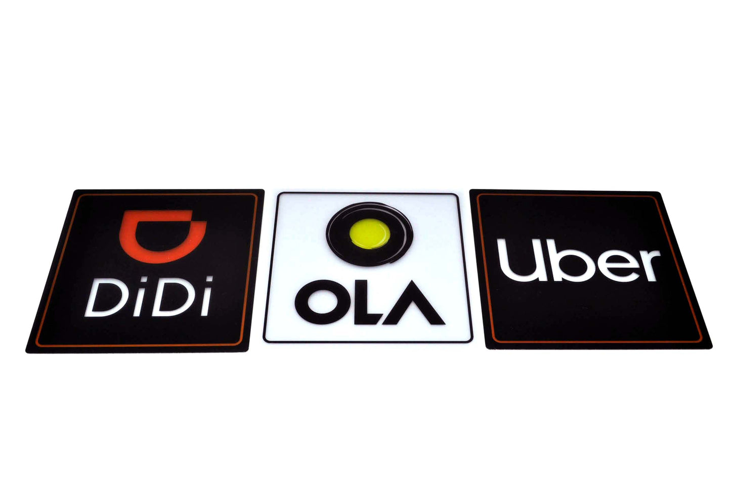 Car ride service driver - Uber, OLA, DiDi - LitPlates